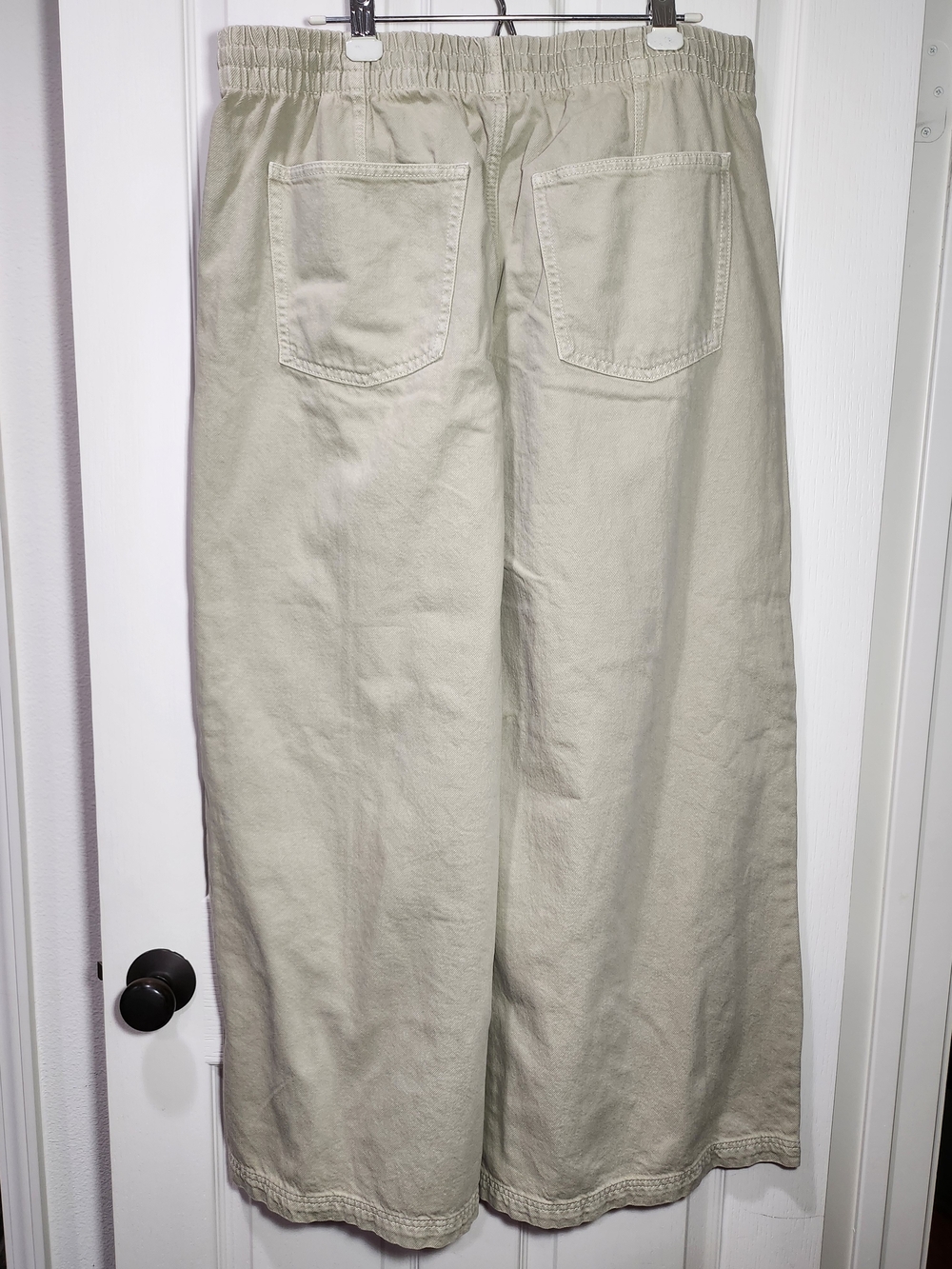 Universal Thread High-Rise Wide-Leg Cargo Pull-On Pants Khaki Green XL NWT - Picture 5 of 15